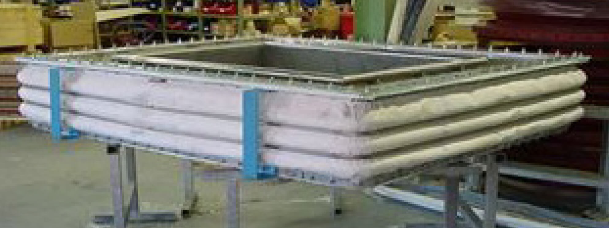 Frenzelit fabric expansion joints for gas turbine exhaust systems